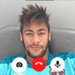 neymar fake video call android application logo